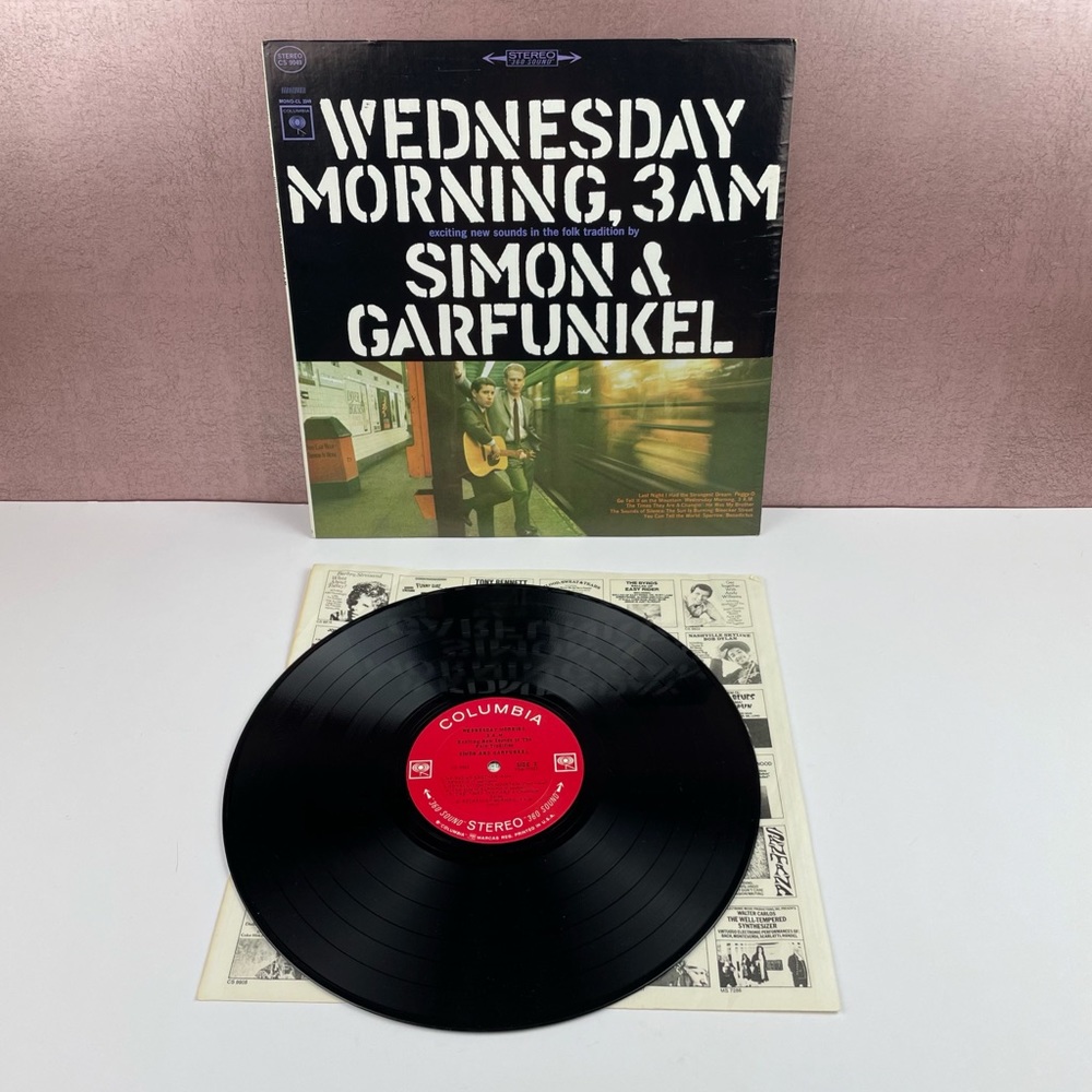 Simon & Garfunkel Wednesday Morning 3am Vinyl Record Music Columbia Records